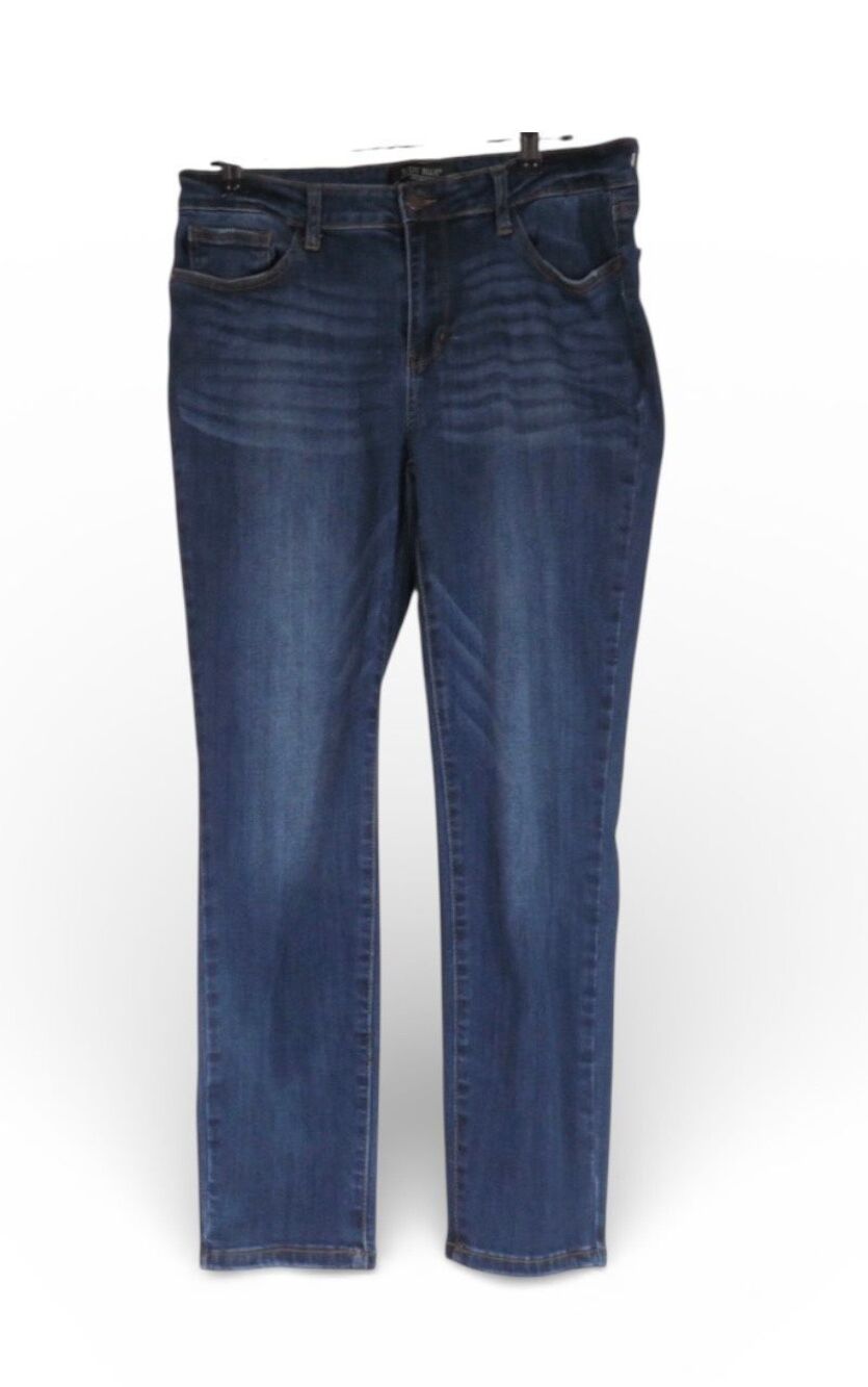 Judy Blue Slimmer Fit Ankle Jeans Medium Dark Mid Rise Women Size 13 Size 31